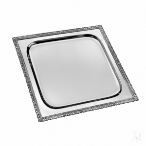 Sterling Silver Square Tray - 41X41 1