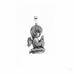 COLGANTE EN PLATA- ANGEL 1