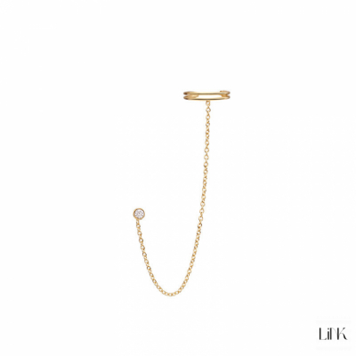 Brinco Ear Cuff Link Fun Style 1