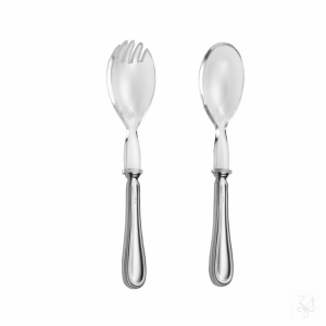 Two Pieces Salad Set w/ Plex - Mod. Inglese 1