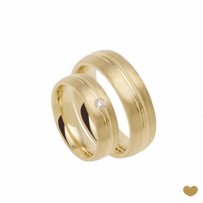 Aliança Passion Gold 9k - 6 mm 2