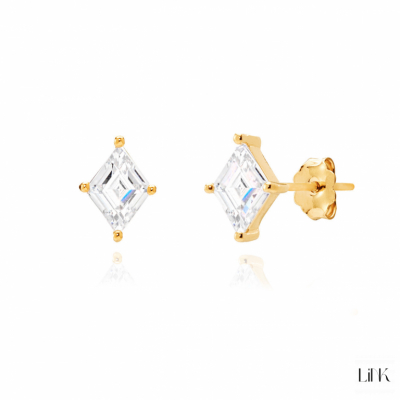 Earrings Link Light Golden 1