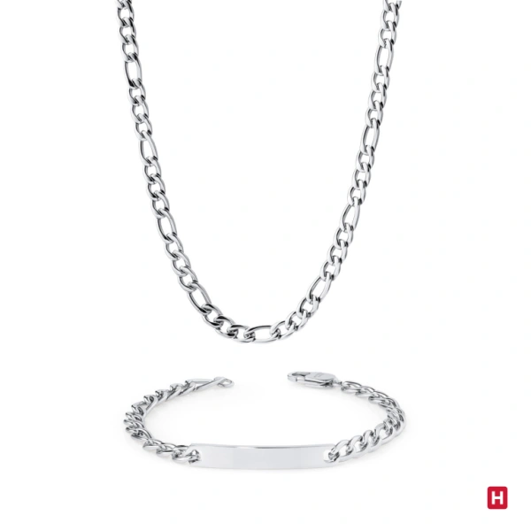 Set Hassu Fio & Pulseira Chain 1
