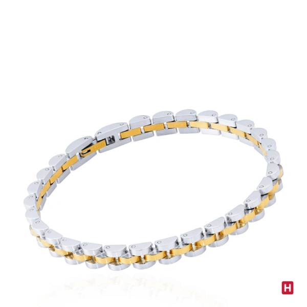 Pulseira Hassu Biker Golden 1