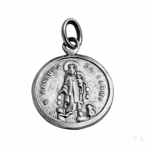 MEDALLA ESCAPULARIO - N.SRA CARMO SAG.COR.JESUS 1.8CM 1