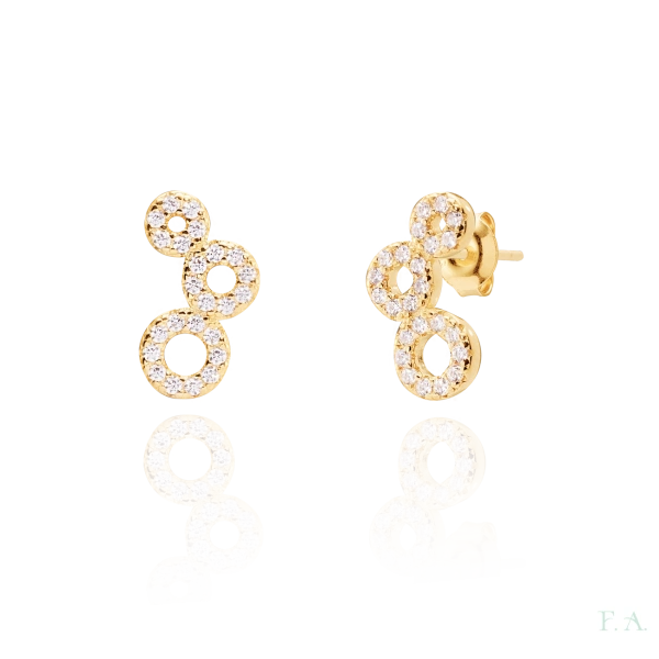 Earrings FA with Zirconias 2