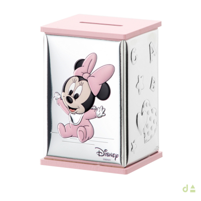 HUCHA MICKEY ROSA 8X8X11.5CM 1