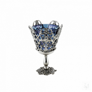 STERLING SILVER RELIGIOUS SALT HOLDER 1