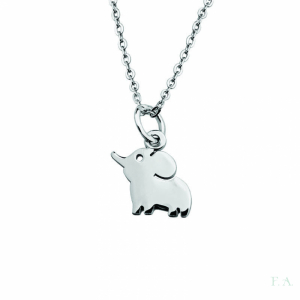 COLLAR EN PLATA - MOD. ELEFANTE 1