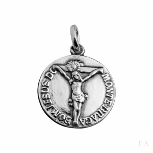 MEDALLA EN PLATA RED. - BOM JESUS DE BRAGA 1.7CM 1