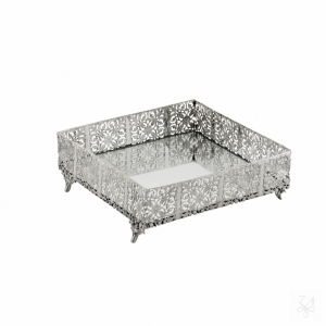 Napkin Holder Square w/ Mirror 1