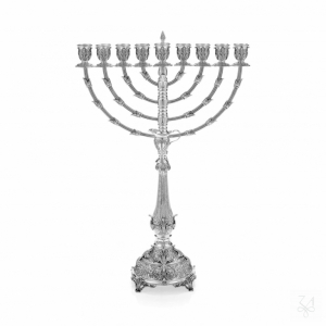 Menorah - Mod. Signature Small, 9 Lights 1