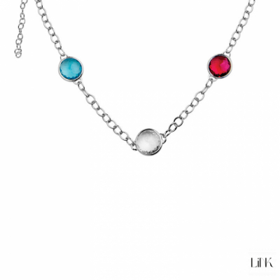 Colar Link Rainbow Style 1