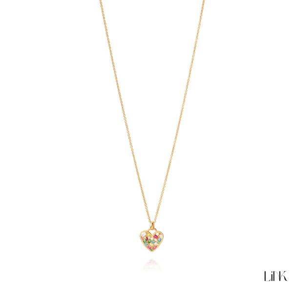 Necklace LINK Heart 2
