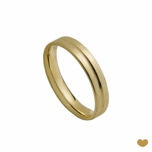 Aliança Passion Gold 9k - 3.5 mm 1
