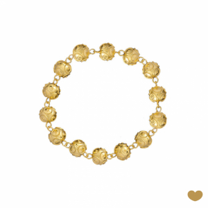Pulseira Bola Viana PassionGold 19k 1