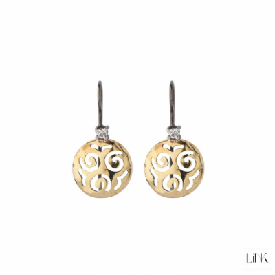 PENDIENTES EN PLATA Y ORO 1