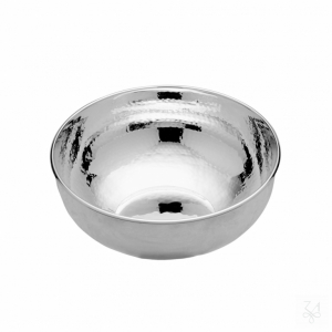 Round Hammered Bowl - D.- 18 1