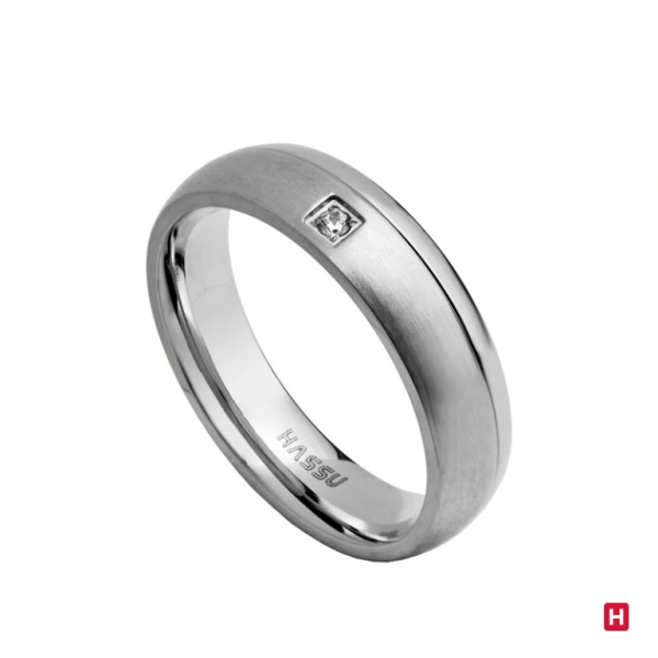 Wedding Ring Hassu Classic Shine 1
