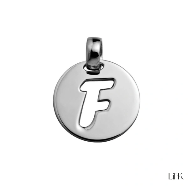 Medalha Passion Letra F 1