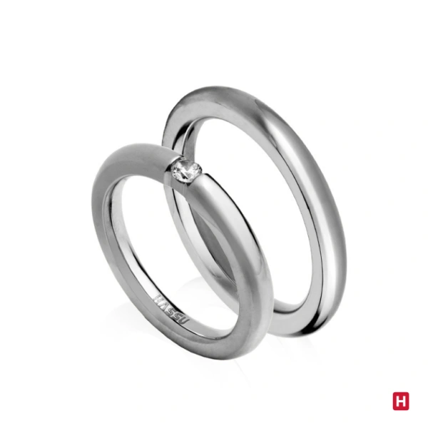 Set Wedding Rings Hassu Classic 1
