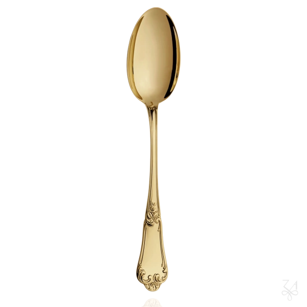 Table Spoon - Mod. Floreale - Gold 14kt 2