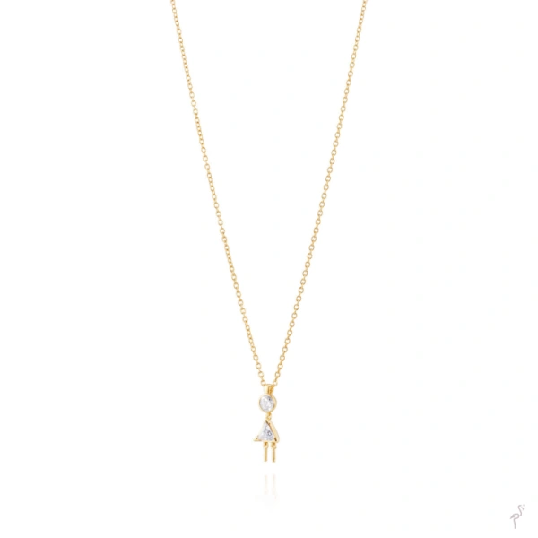 Colar Link - Menina - Branco 3