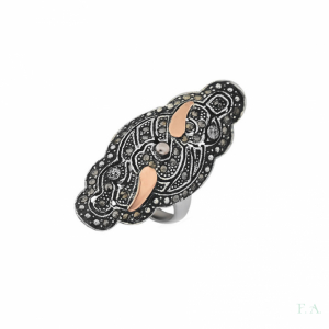 Ring FA with Marcasite 1