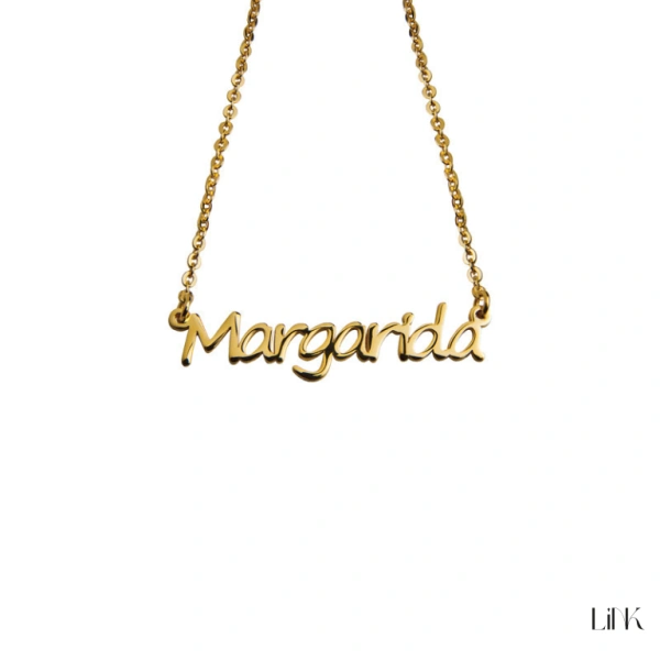 COLLAR C/ NOMBRE - DORADO 1