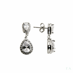 Earrings FA with Zirconias 1