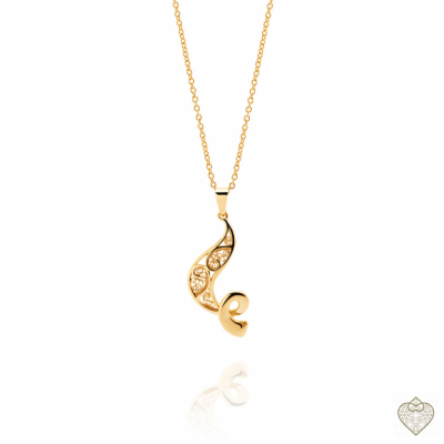 Filigree Necklace Saudade - Tulip 1