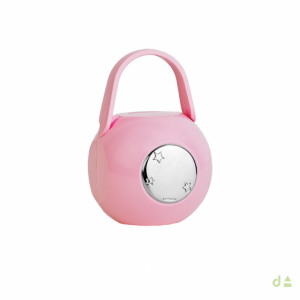 CAJA CHUPETERO ROSA C/PLACA PERSONALIZABLE 1