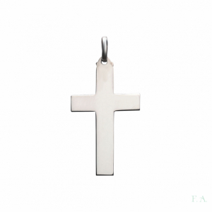 CRUZ EN PLATA 5X3CM 1