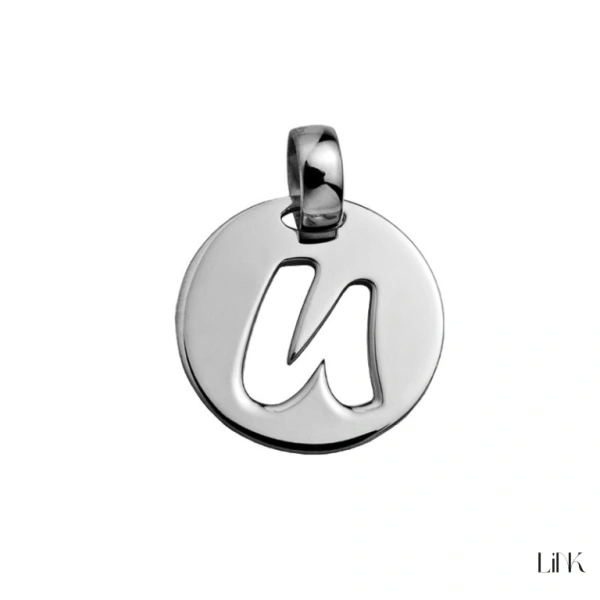 Medalha Passion Letra U 1