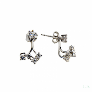 Earrings FA with Zirconias 1