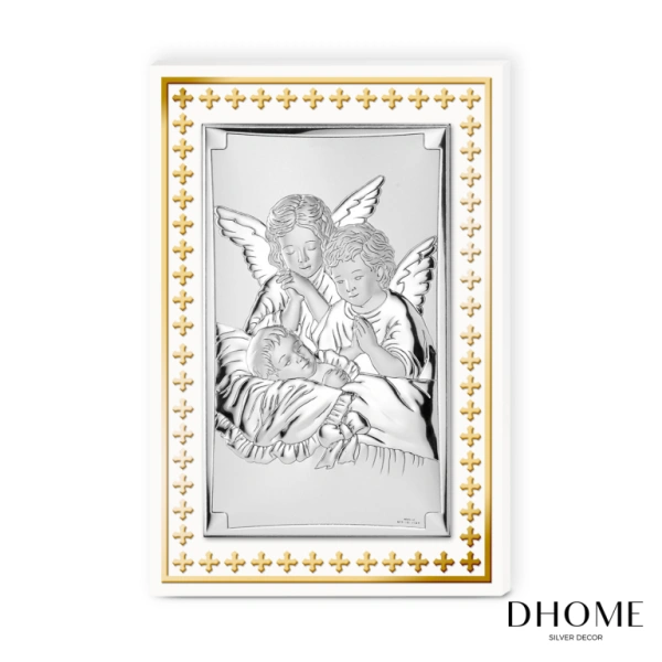 Quadro Dhome  Icon Anjos da Guarda 1