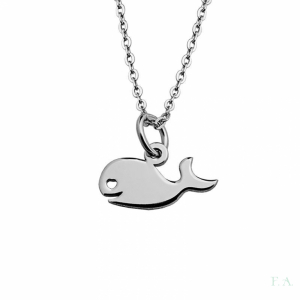 COLLAR EN PLATA - MOD. BALLENA 1