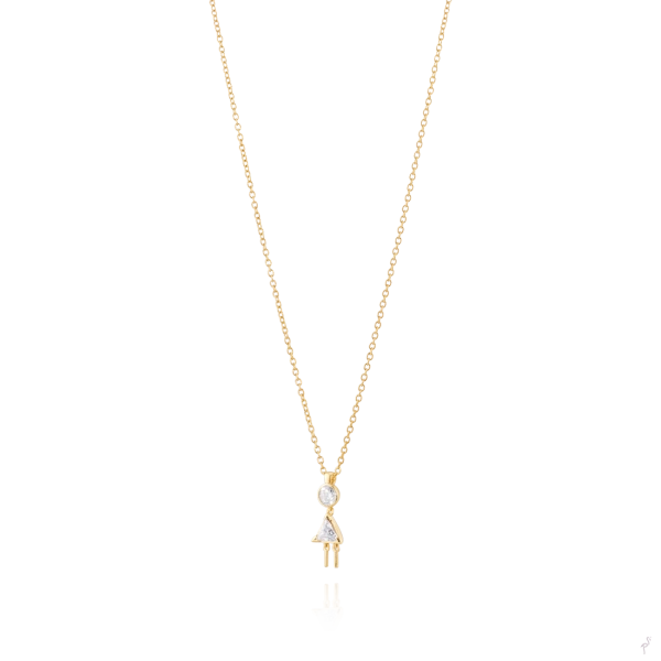 Colar Link - Menina - Branco 2