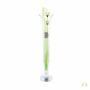 JARRÓN CON FLOR - H.-40CM 1