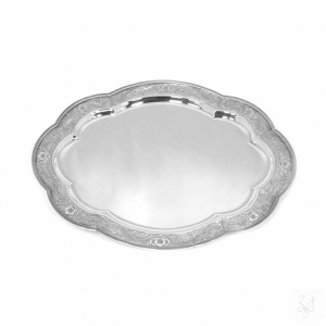 Oval Wavy Tray 50x40 - Mod. Poppy 2