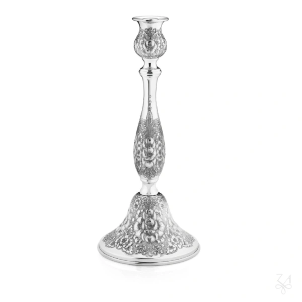Sterling Silver Religious Candlestick Zurich Magic Forest 1