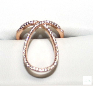 ANILLO EN PLATA C/ CIRCONITAS 1