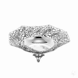 Round wavy Basket - Mod.- Flower 1