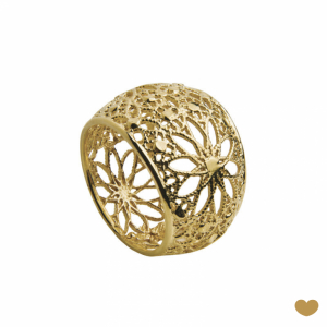 Anel Filigrana Passion Gold 19.2k 1
