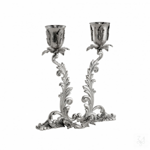 Candlestick 2 Lights - Mod. Acanthus 1