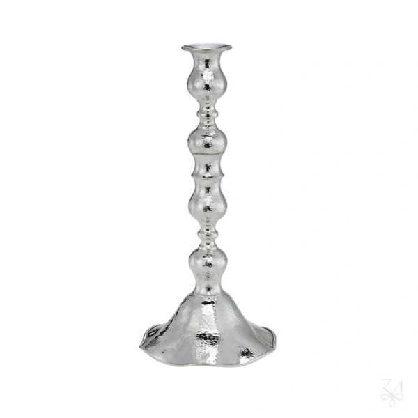 Candlestick 1L Hammered - H.-37cm 1
