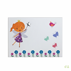 Quadro Dhome Criança Fada 1