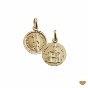 Medalha Dupla Passion Gold 19.2k 1
