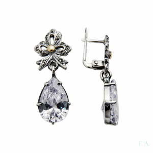 Earrings FA Marcasite 1