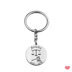 LLAVERO EN PLATA -PERSONALIZABLE PROFESIONES 8